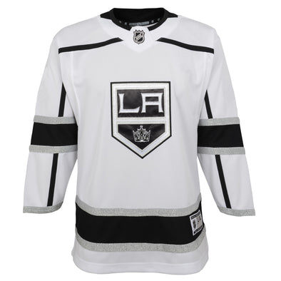 Outerstuff Los Angeles Kings NHL Boys Youth Premier Away Team Jersey, White