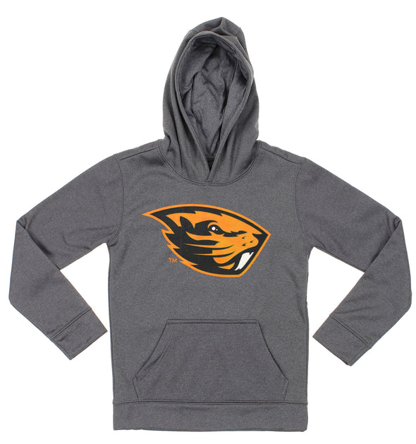 NCAA Youth Oregon State Beavers Pullover Grey Hoodie