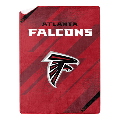 Northwest NFL Atlanta Falcons Silk Touch Sherpa Throw Blanket, 60"x80"