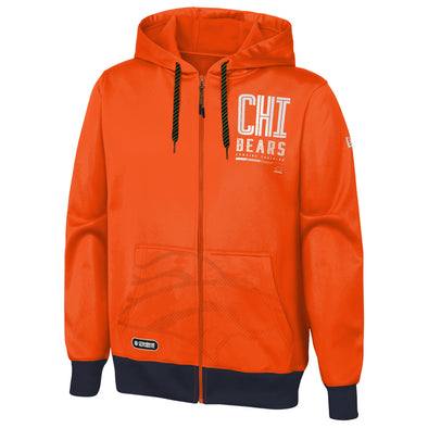 Outerstuff NFL Men's Denver Broncos Drop Back Performance Fleece Hoodie