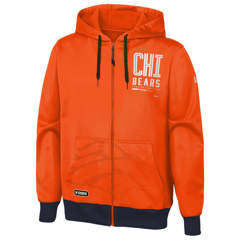 Outerstuff NFL Men's Denver Broncos Drop Back Performance Fleece Hoodie