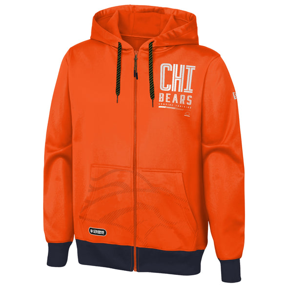 Outerstuff NFL Men's Denver Broncos Drop Back Performance Fleece Hoodie
