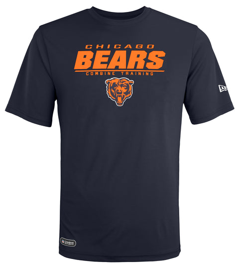 New Era NFL Men's Chicago Bears Blitz Lightning Short Sleeve T-Shirt