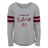 Outerstuff NCAA Youth Girls Mississippi State Bulldogs Field Armor Dolman Sleeve Top