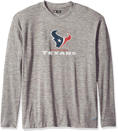 Zubaz NFL Men's Houston Texans Long Sleeve Tee