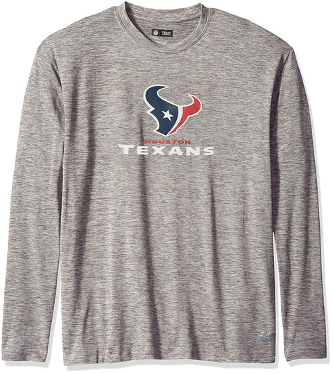 Zubaz NFL Men's Houston Texans Long Sleeve Tee