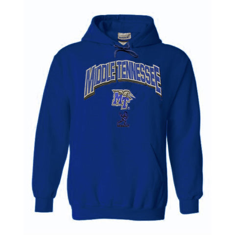 Reebok NCAA Men's Middle Tennessee Blue Raiders Heisman Hoodie, Blue