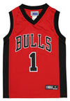 Outerstuff NBA Youth Boys Chicago Bulls Derrick Rose #1 Player Jersey, Red