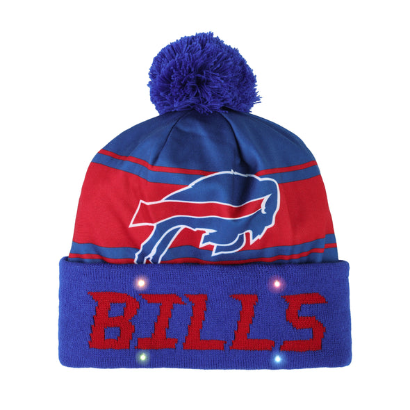 FOCO NFL Adult Buffalo Bills Light Up Beanie