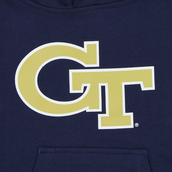 Outerstuff NCAA Kids (4-7) Georgia Tech Yellow Jackets Sueded Fan Hoodie