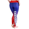 KLEW NHL Women's Montreal Canadiens Gradient Print Leggings