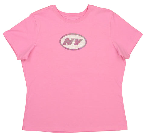 Reebok New York Jets NFL Women's Pink Everyday Tee