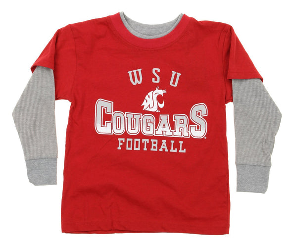 NCAA Youth Washington State Cougars Classic Fade 2 Shirt Combo Pack