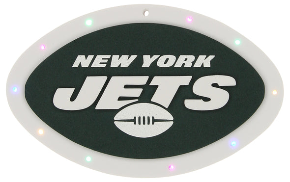 FOCO NFL New York Jets Team Big Logo Light Up Chain