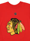 Reebok NHL Boys Youth Chicago Blackhawks Artemi Panarin #72  Short Sleeve Tee, Red
