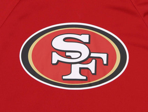 Zubaz NFL San Francisco 49ers Men's Lightweight  French Terry Hoodie