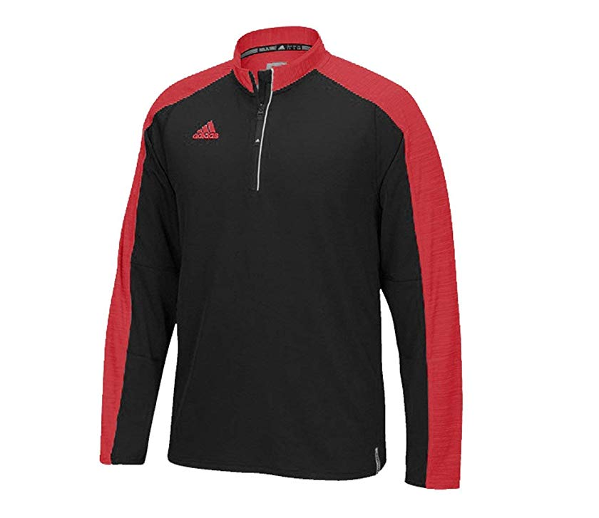 Adidas climalite modern varsity top long sleeve 1/4 zip