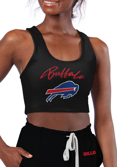 Certo By Northwest NFL Women's Buffalo Bills Collective Reversible Bra, Black