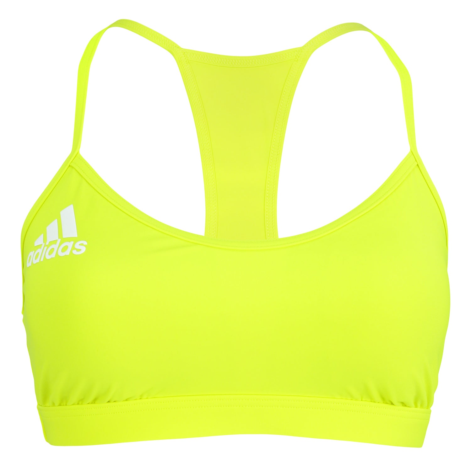 Adidas Beach Bikini Top, Shock Yellow Fanletic