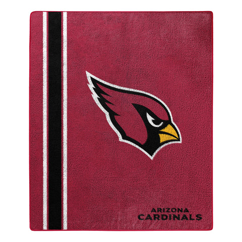 Northwest NFL Arizona Cardinals Team Sherpa Throw Blanket