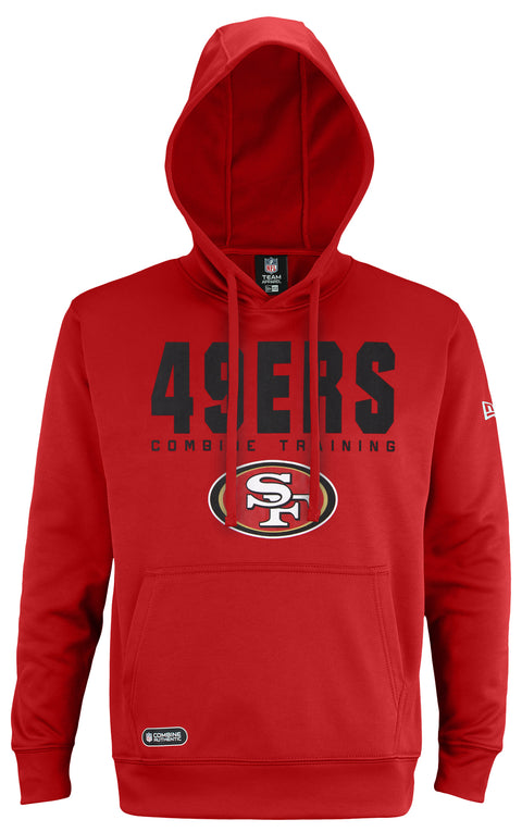 New Era NFL Men's San Francisco 49ers 3-Post Pullover Hoodie