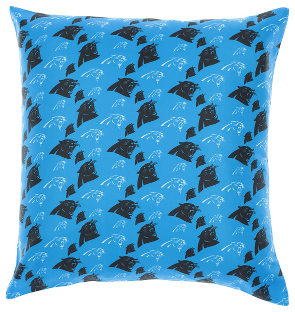 FOCO NFL Carolina Panthers 2 Pack Couch Throw Pillow Covers, 18 x 18