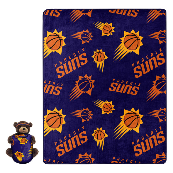 Northwest NBA Phoenix Suns Plush Bear Hugger With 40" X 50"  Silk Touch Throw Blanket