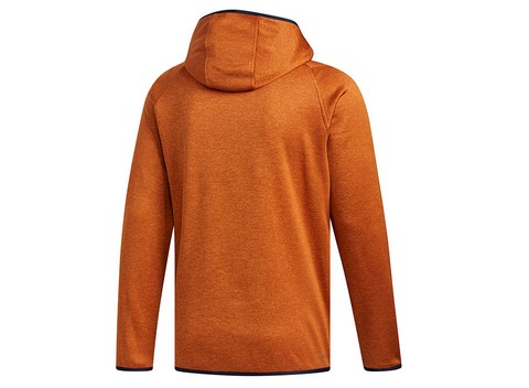Adidas Men's Training FreeLift Climawarm 3-Stripes Hoodie, Tech Copper
