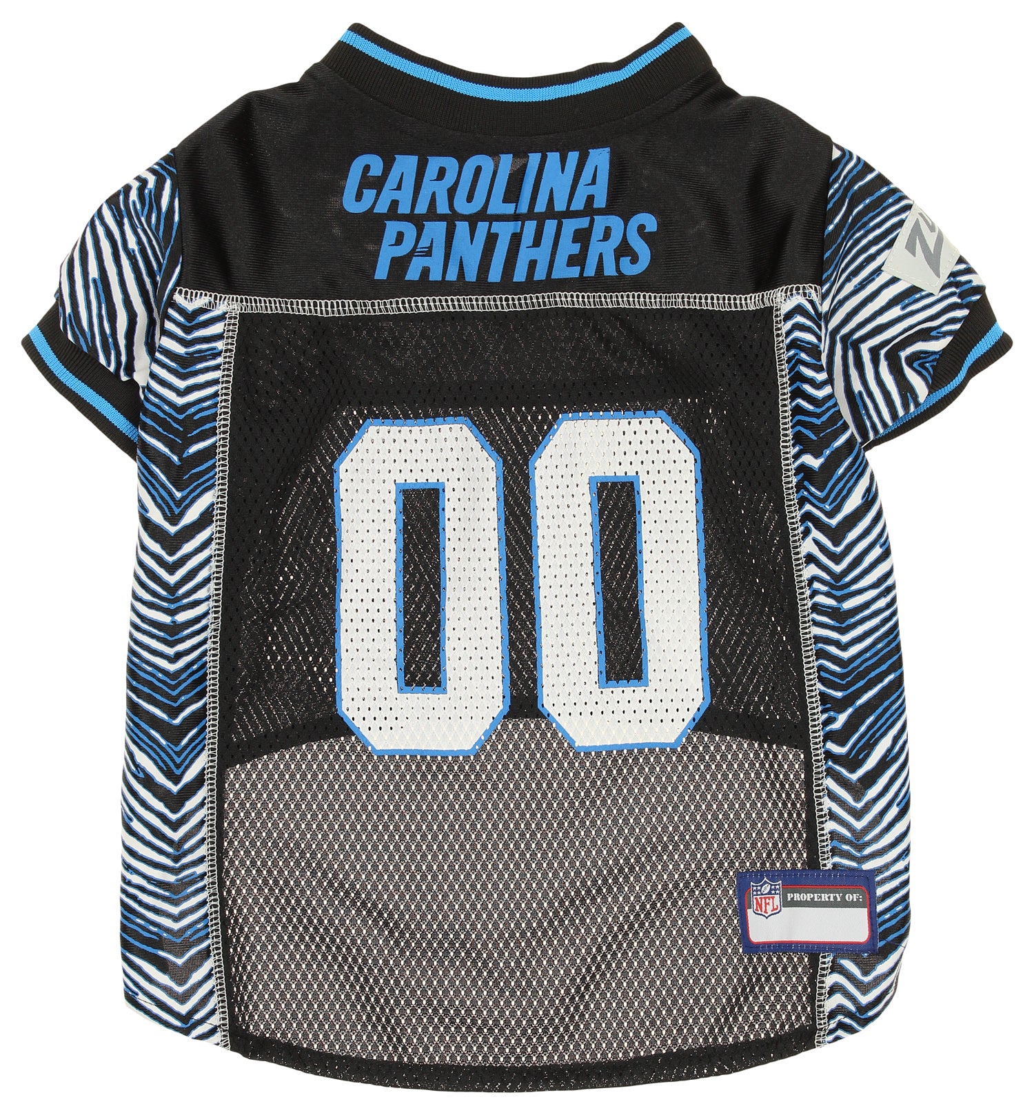 Klew NFL Men's Carolina Panthers Repeat Logo Ugly Business Suit - 3 Piece Set