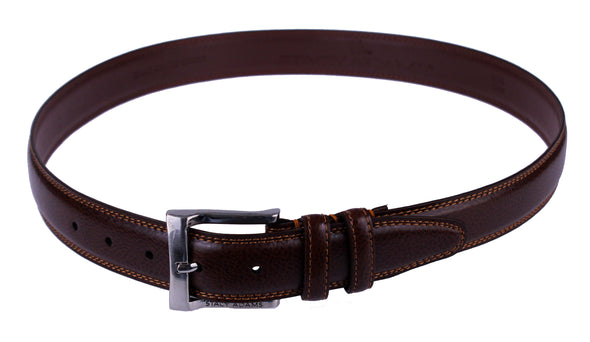 Stacy Adams 6-206 Smooth Genuine Imported Leather Mens Adjustable Belt