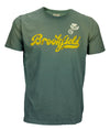 Big Star Brookfield Men's Short Sleeve Graphic Tee, Olive Green