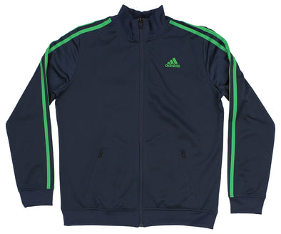 Adidas Youth Boys Performance Full Zip Track Jacket, Grey