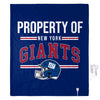 FOCO NFL NEw York Giants Exclusive Heated Throw Blanket, 50"x60"