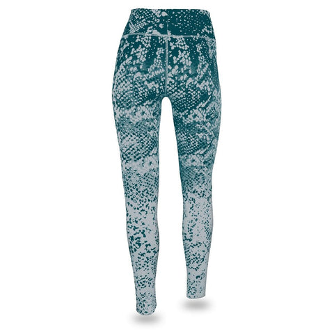 Zubaz NFL Women's Philadelphia Eagles Logo Leggings