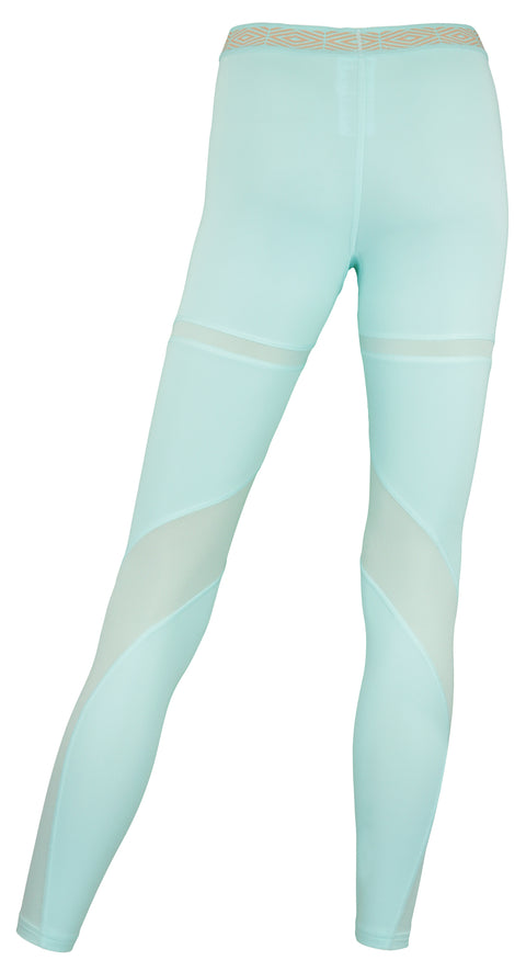 Umbro Women's Active Diamond Run Leggings, Island Paradise