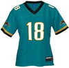 Reebok NFL Women's Jacksonville Jaguars Matt Jones #18 Player Jersey, Teal