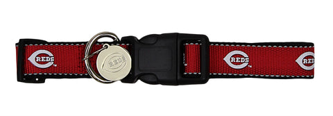 Sporty K-9 MLB Cinncinatti Reds Dog Collar, Med/Large