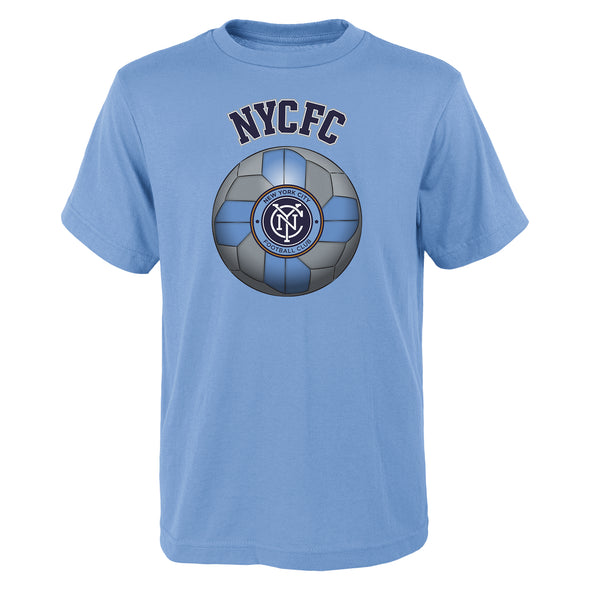 Outerstuff MLS Youth (8-20) New York City FC Gameready Fan Tee Shirt