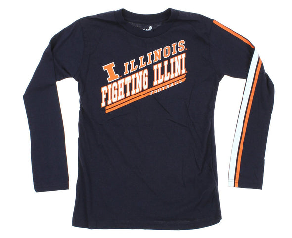 NCAA Youth Illinois Fighting Illini Classic Fade 2 Shirt Combo Pack