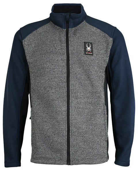 Spyder Men's District Full Zip Jacket, Color Options