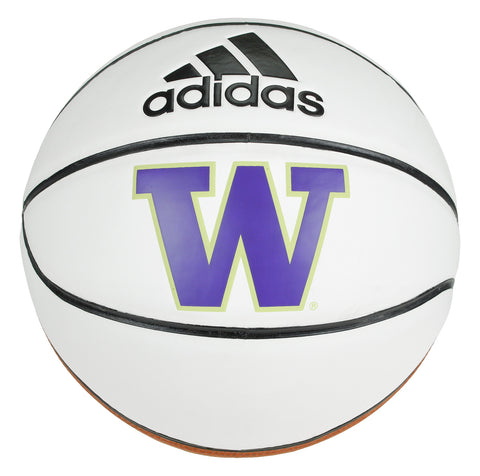 Adidas NCAA Washington Huskies Mini Autograph Basketball, Size 3