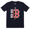 Outerstuff MLB Youth Boston Red Sox Short Sleeve AC Team Icon Tee, Navy