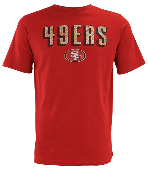 Zubaz NFL Men's San Francisco 49ers Short Sleeve Zeb Graphic T-Shirt