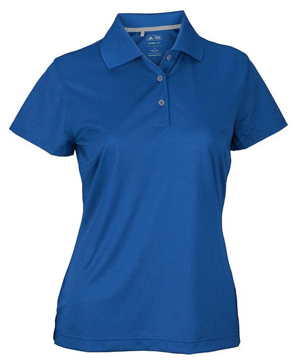Adidas Women's Climalite Textured Solid Golf Polo, Color Options