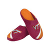 FOCO NCAA Men's Virginia Tech Hokies 2022 Big Logo Color Edge Slippers