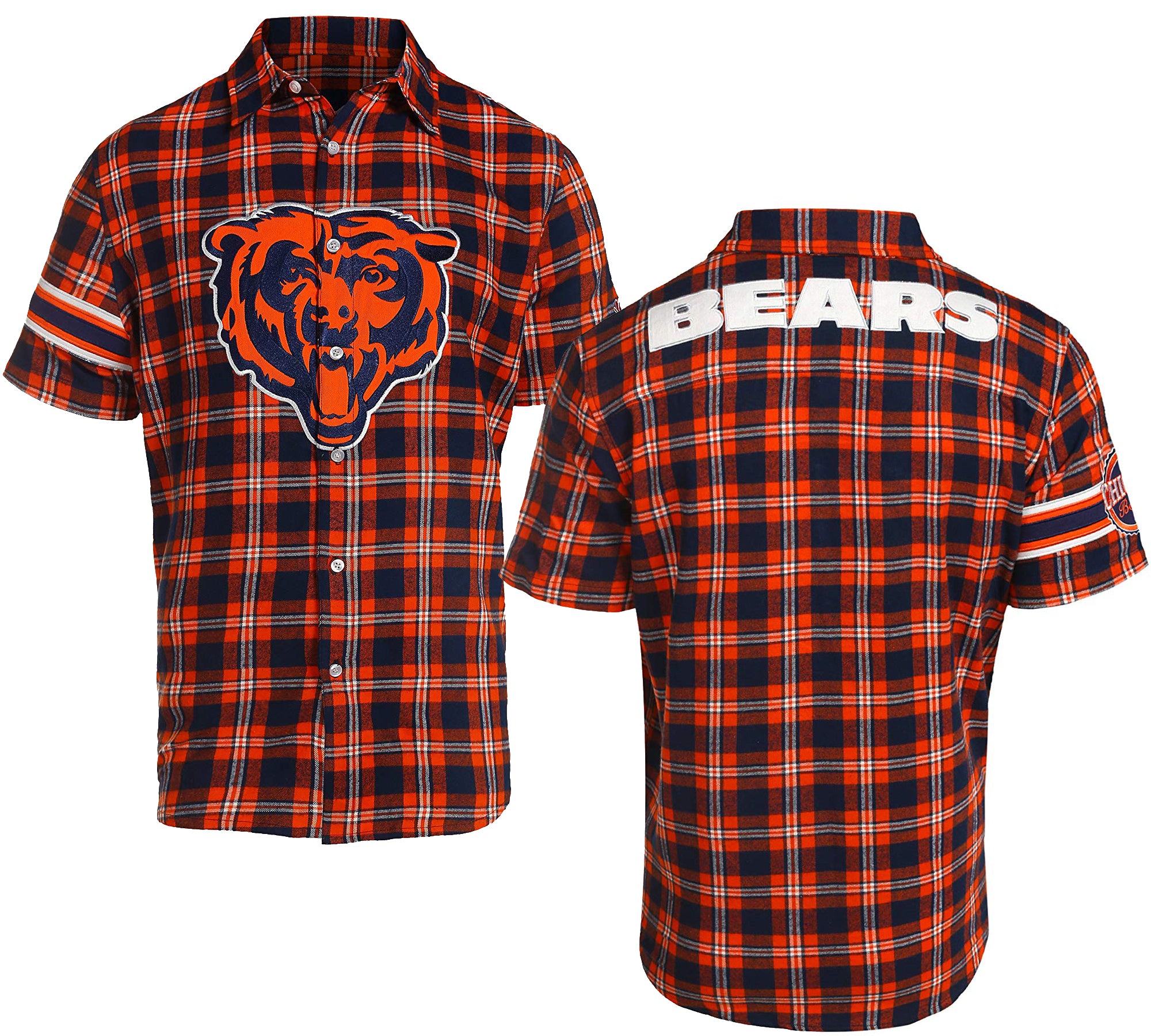 chicago bears plaid shirt