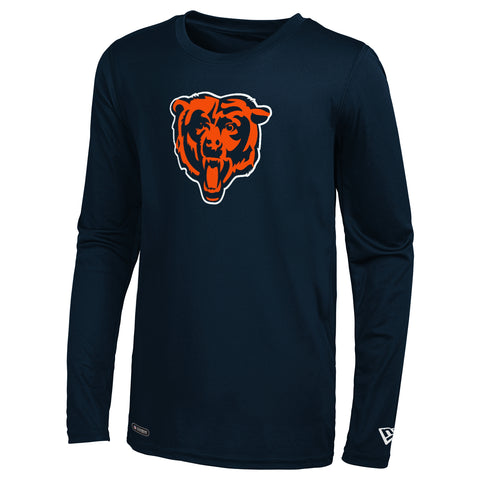 New Era NFL Men's Chicago Bears Stadium Logo Long Sleeve Performance Shirt
