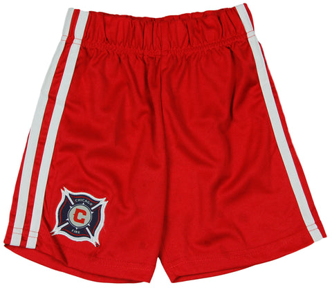 Adidas MLS Soccer Infants Chicago Fire Home Replica Shorts, Red