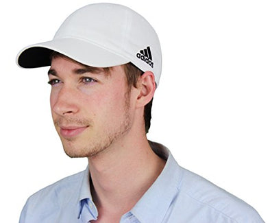 Adidas Men's Performance Unstructured Custom White Hat [Apparel]