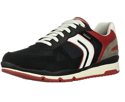 GEOX Men's U Sandford B ABX A Low Top Fashion Sneakers, Color Options
